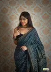 Df Madhu Bala Jari Patti Digital Printed Sarees Catalog